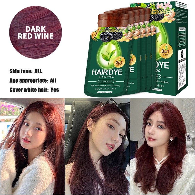 Hair Color Shampoo Manufacturer - OEM Natural Plant Dye Bulk