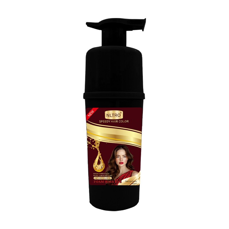 Hair Dye Shampoo Factory - Cherry Black 5 Minute OEM