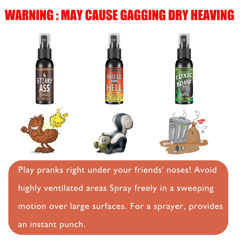 Fart Spray Manufacturer - 30ml Smelly Gag Joke