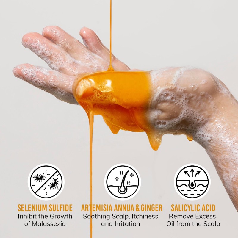 Anti Dandruff Shampoo Factory - Green Tea Formula