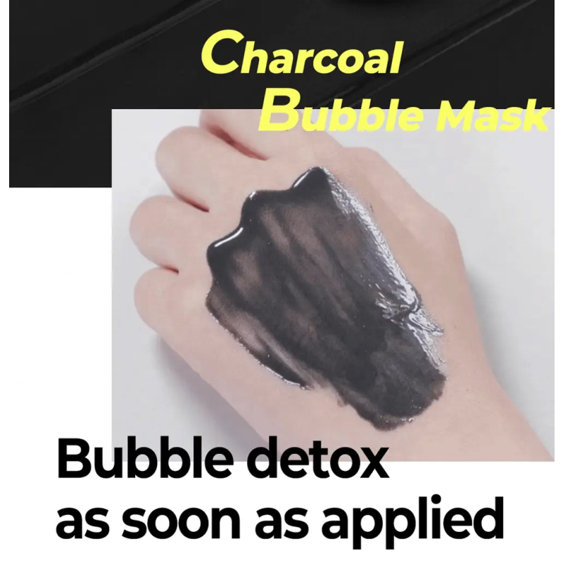 Charcoal Mask Manufacturer - Bubble Clay Detox