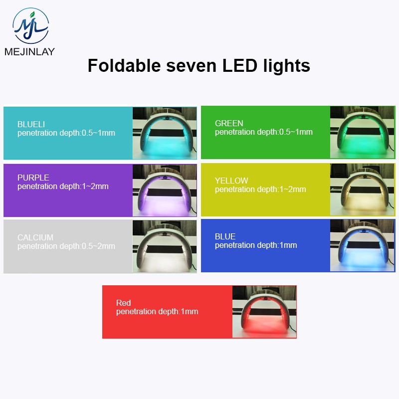 LED Light Therapy Supplier - 7 Colors Red Blue Yellow