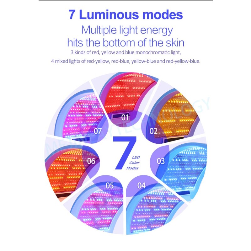 LED Light Massager Manufacturer - Portable Folding 7 Colors