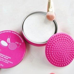 Private Label Makeup Brush Shampoo Soap Solid Brush Cleaning Sponges Brushes Cleaner