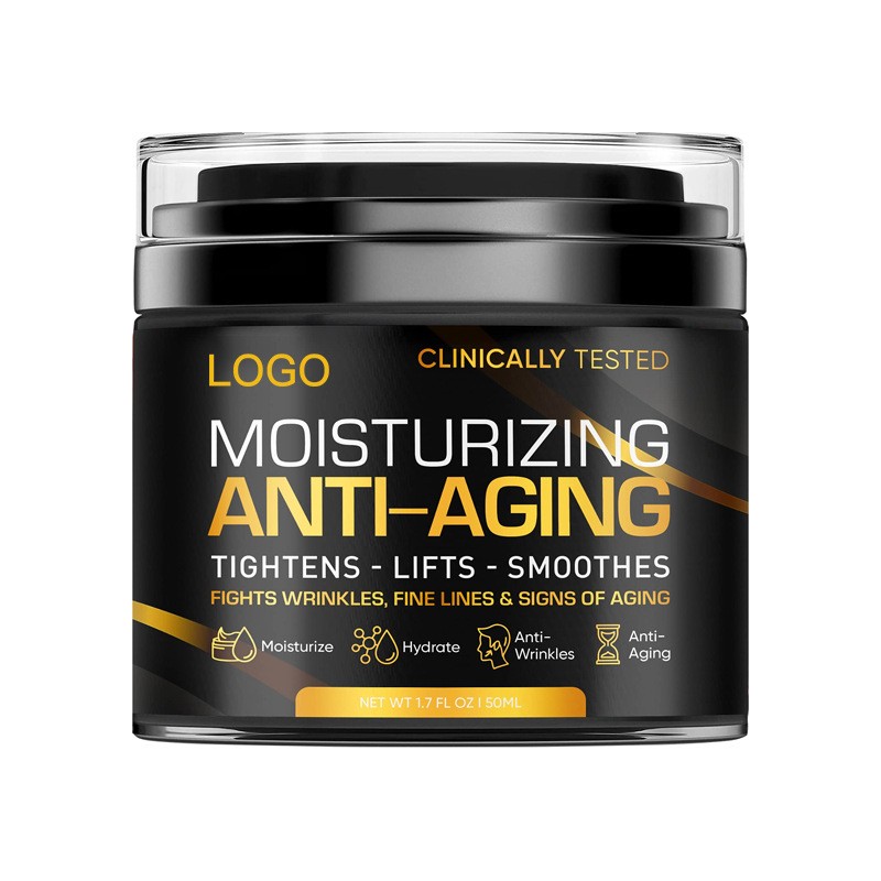 OEM Natural Hyaluronic Acid Retinol Collagen Men Facial Cream Anti Wrinkle Anti Aging Night Cream