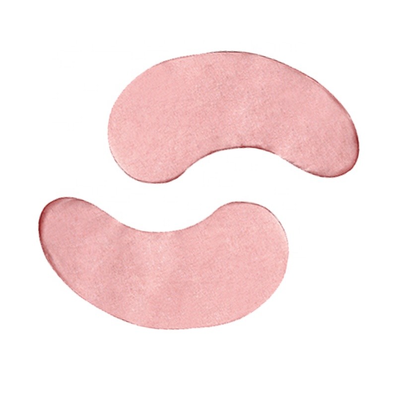 Reduce Eye Bag Dark Circle Collagen Hydrogel Mask Under Pink Gel Gold Eye Patches