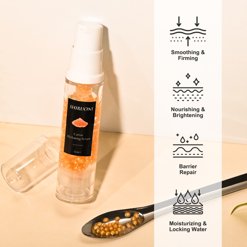 Custom Face Capsule Serum Lightening Moisturizing Anti-Wrinkle Anti Aging Caviar Serum