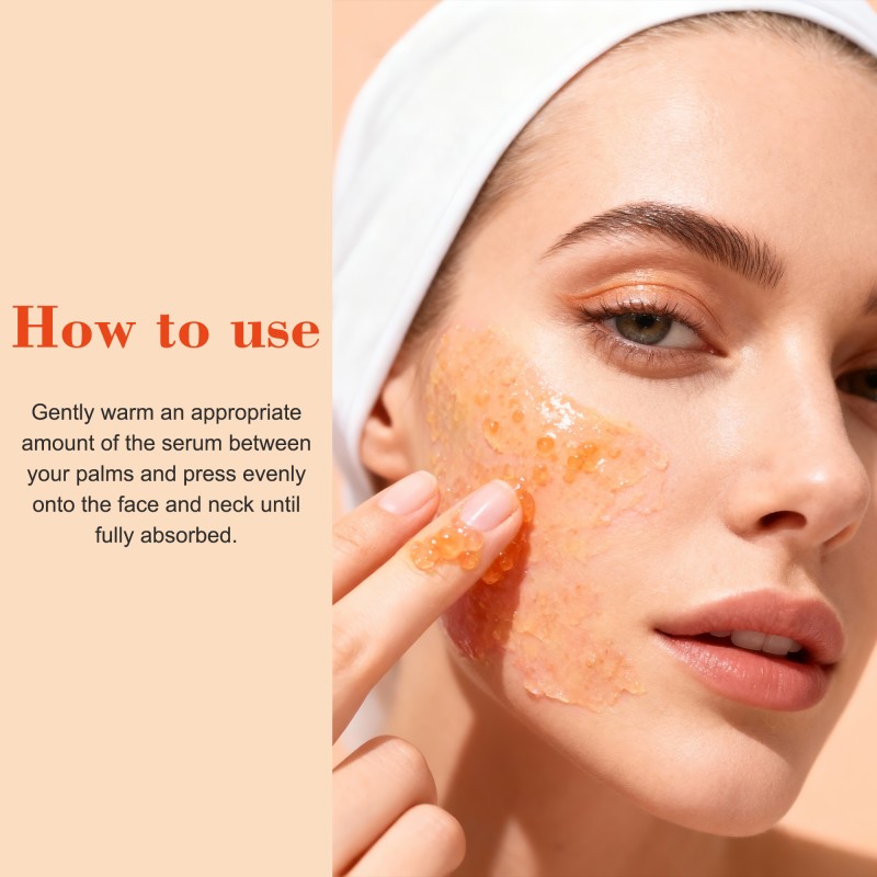 Custom Face Capsule Serum Lightening Moisturizing Anti-Wrinkle Anti Aging Caviar Serum