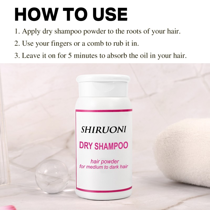 OEM ODM Wholesale Hair Styling Product Matte and Texturizing Powder Instant Style Volume Texture Hair Powder