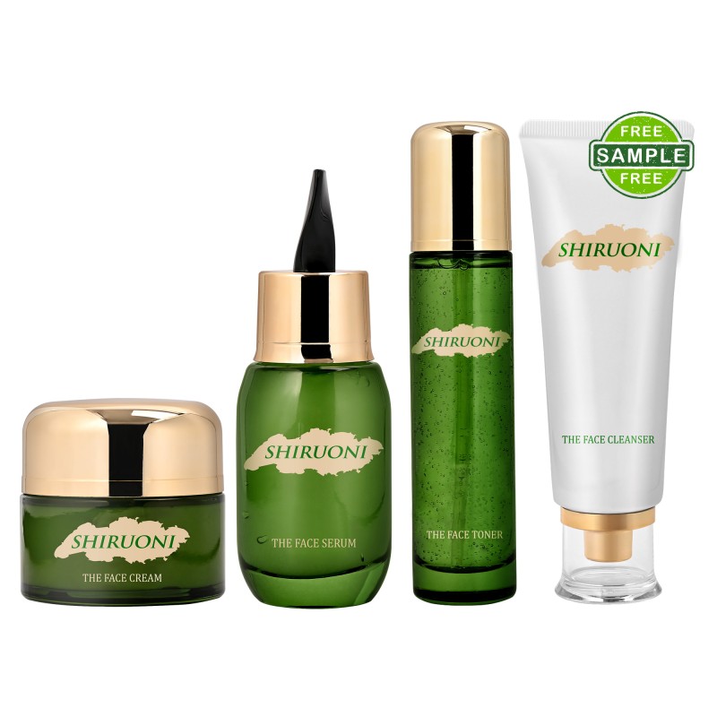 Gentle Cleansing Antioxidant Protection Barrier Booster Cleanser Toner Cream Serum Set Centella Skin Care Set for Face