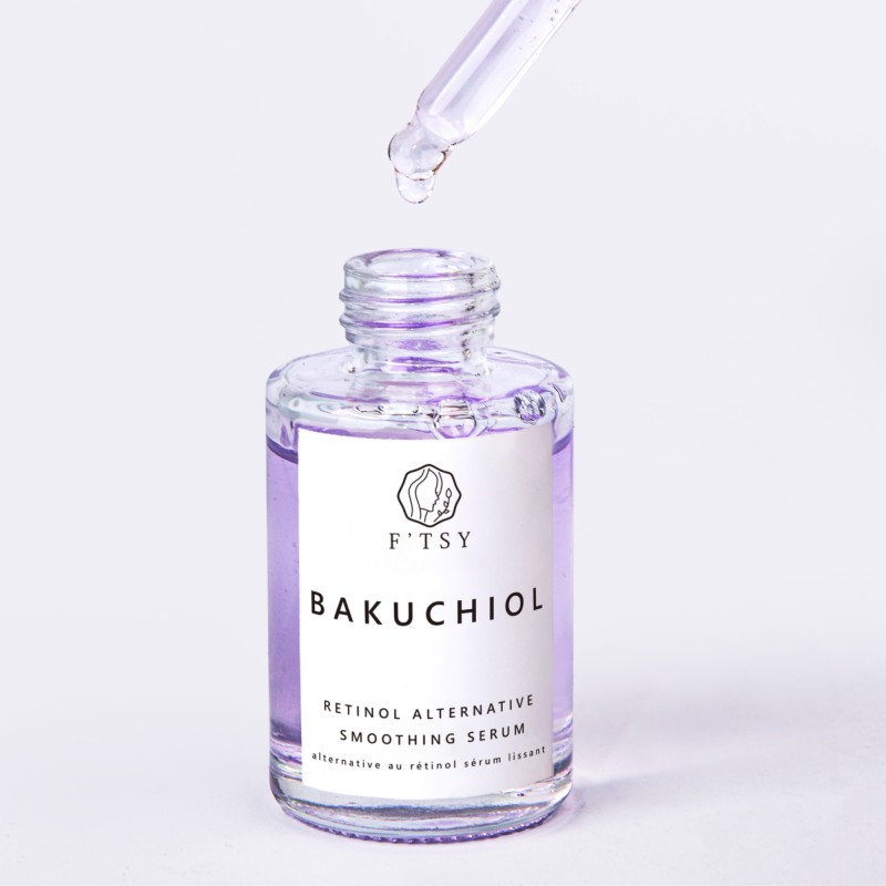 Private Label Skin Care Serum Natural Organic Peptide Face Anti Aging Wrinkle Facial  Bakuchiol Serum