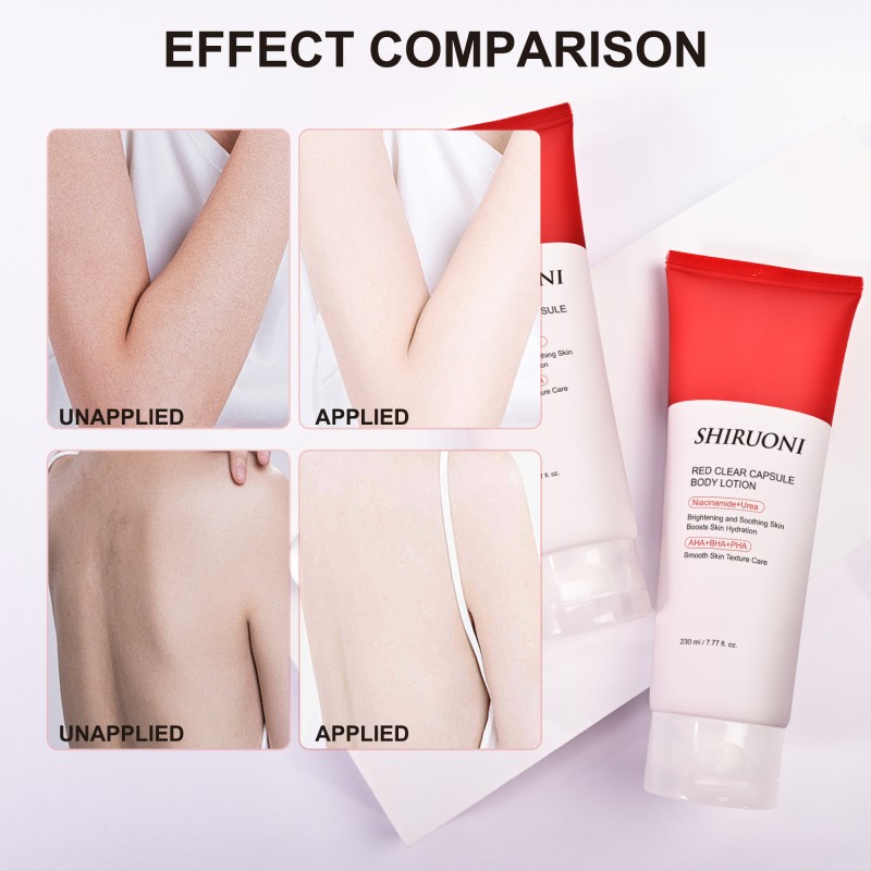 Wholesale Body Lotion Reduce Redness Long-Lasting Brightening Soothing Aha Bha Pha Capsule Body Lotion