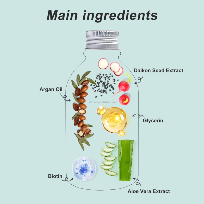 Private Logo Hair SOS Conditioner Repair Srrengthening Moisture Organ Oil Aloe Vera Daikon Seed Extract Biotin Hair Conditioner