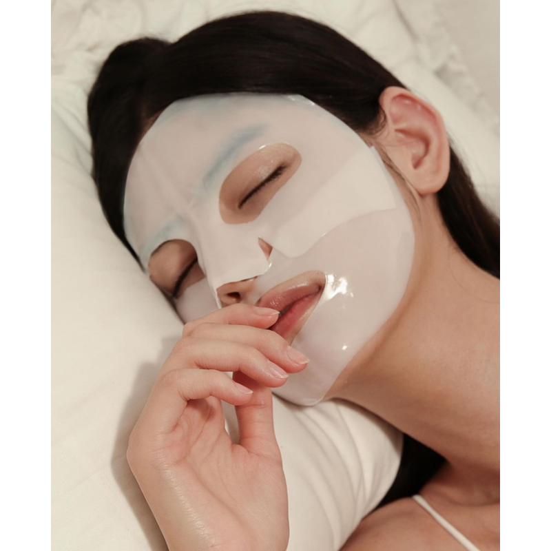 Custom Logo Facial Mask Overnight Sleep Kvernight Firming Bio Collagen Masks Sheet Face Hydrogel Mask