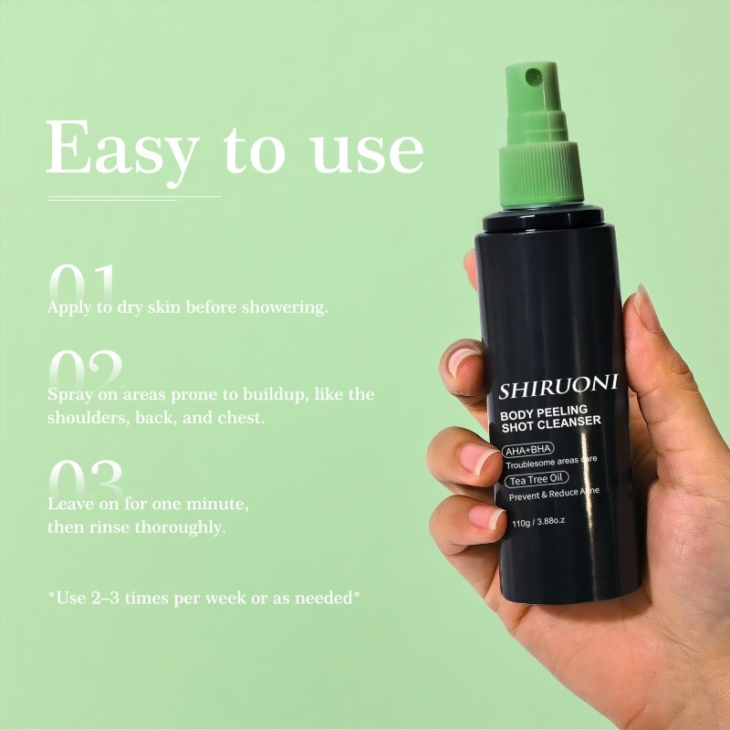 Wholesale Body Mist Calming Moisturizing Reduces Acne Controls Oil Tea Tree Oil Wholesale Body Spray for Men