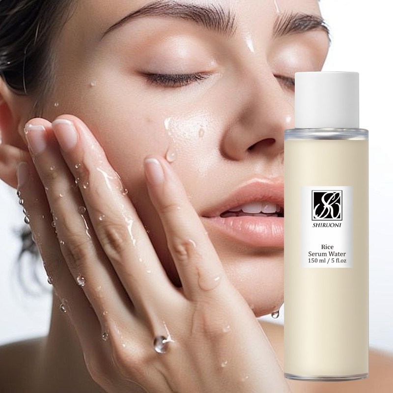 Private Label Facial Rice Milk Toner Shrinking Anti Aging Fine Line Puffiness Hydrating Brightening Toner