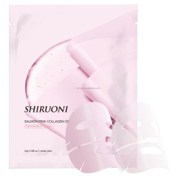 OEM Overnight Glow Glass Skin Hydrating Firming Salmon DNA PDRN Pink Collagen Jelly Gel Face Mask