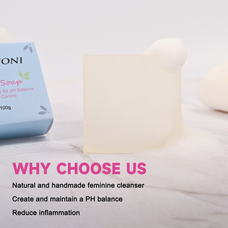 Wholesale Feminine Soap Bar for Women Cleansing Long-Lasting Remove Odor Ph Balanced Yoni Soap