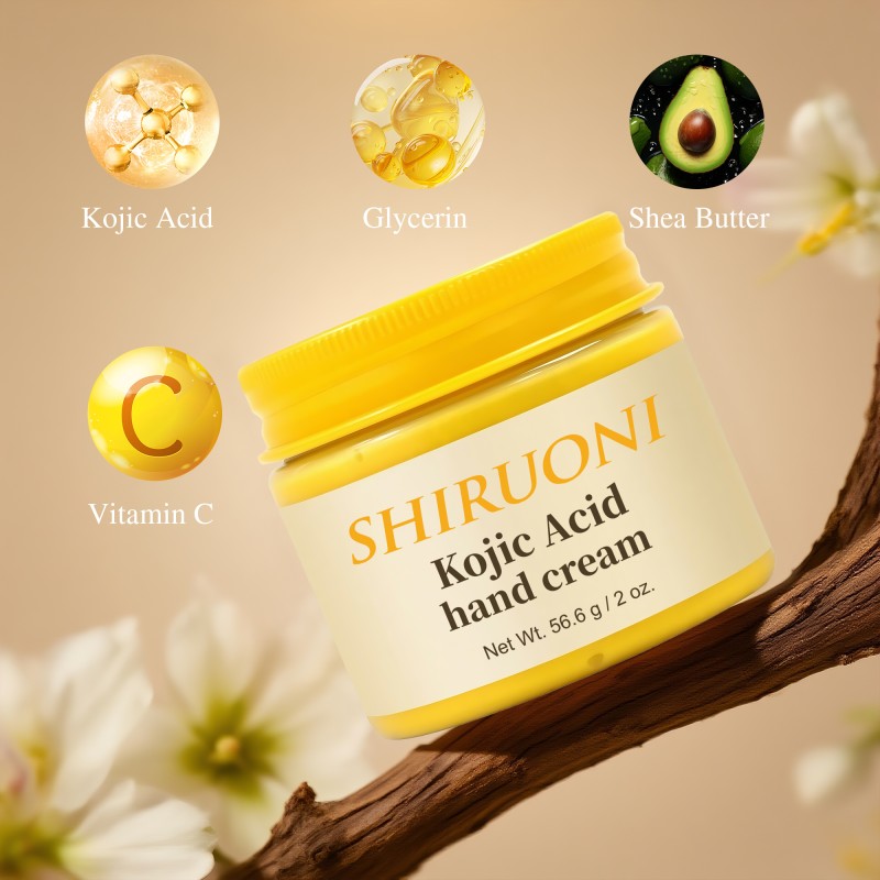 Private Label Kojic Acid Hand Cream Vitamin C Shea Butter Kojic Acid Hand Cream Nourishing Smooth Radiant Kojic Acid Hand Creams