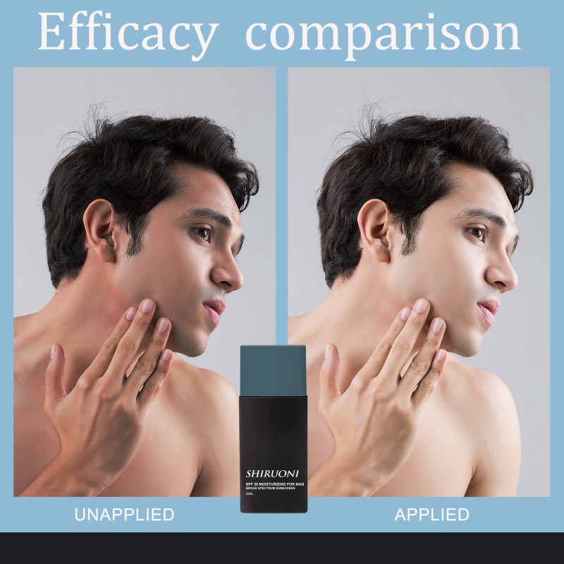 Free Sample Men's Sunscreen Uv Protection Refreshing Moisturizing Sunblock Cream Sunscreen for Men