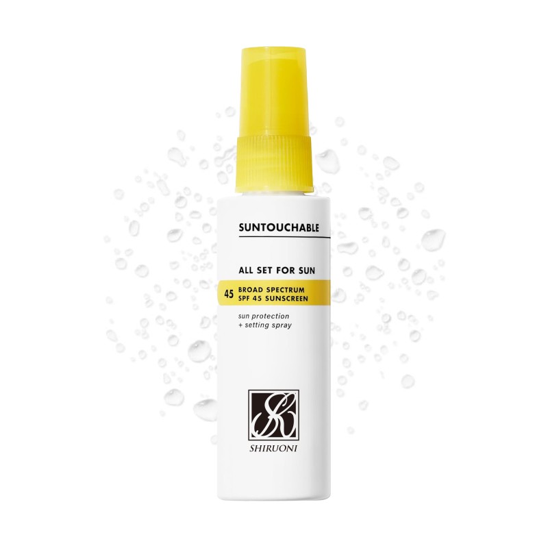 Private Label Waterproof Long-Lasting Hydratimg Broad-Spectrum Sun Protection Spf Setting Spray