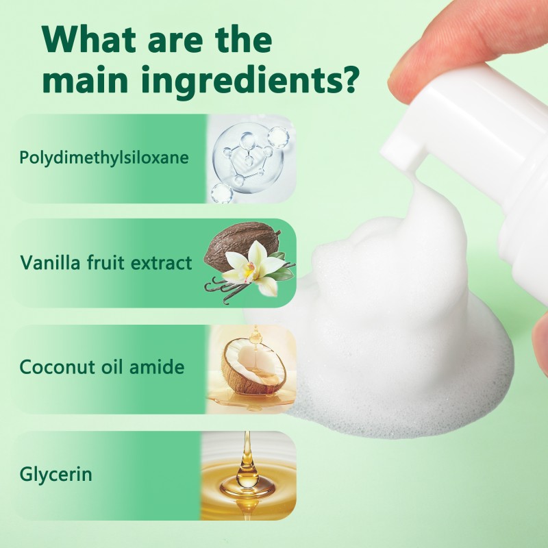 Wholesale Shampoo Body Cleanser for Sensitive Skin Long-Lasting Moisturizing Hydrating No-Rinse Foam Cleanser