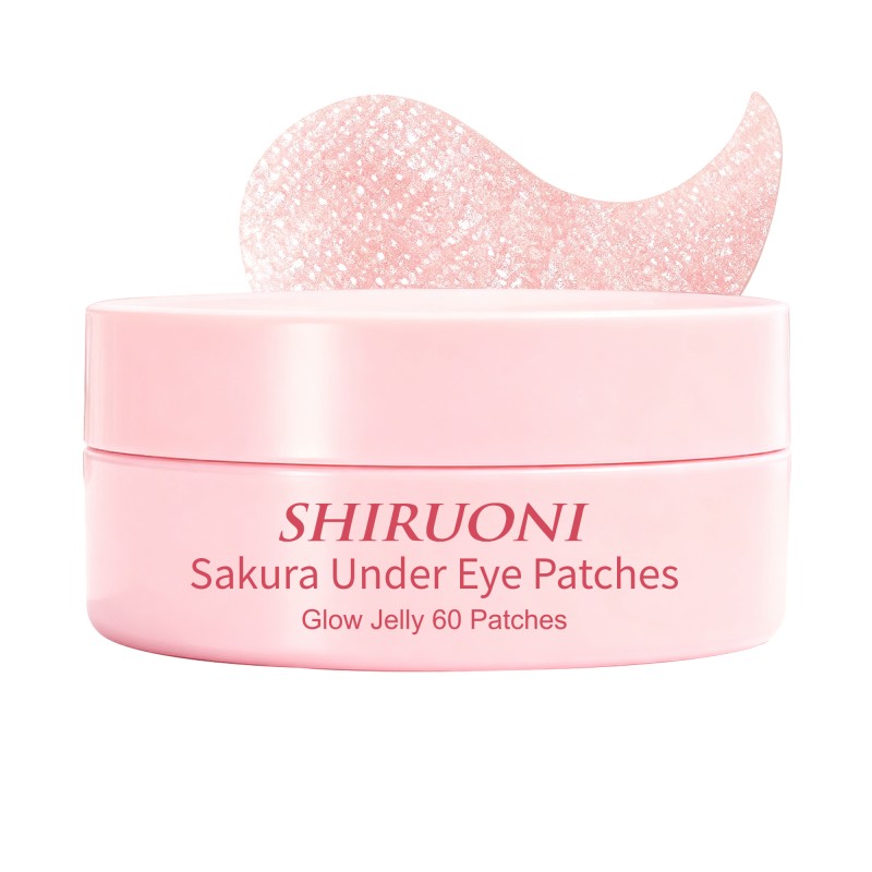 Free Samples Under Eye Mask Soothing Reduce Dark Circles Fine Lines Sakura Eye Patches Hydrogel
