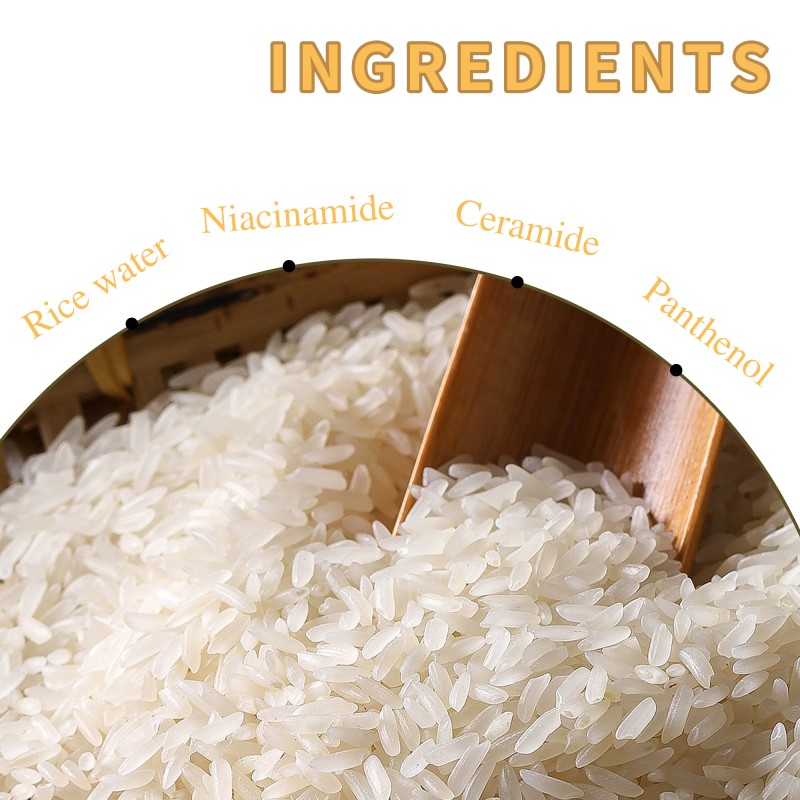 Private Label Facial Rice Milk Toner Shrinking Anti Aging Fine Line Puffiness Hydrating Brightening Toner