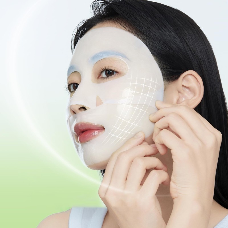 Custom Bio Collagen Mask Pore Treatment Calming Hyaluronic Acid Heartleaf Jelly Hydrogel Face Mask