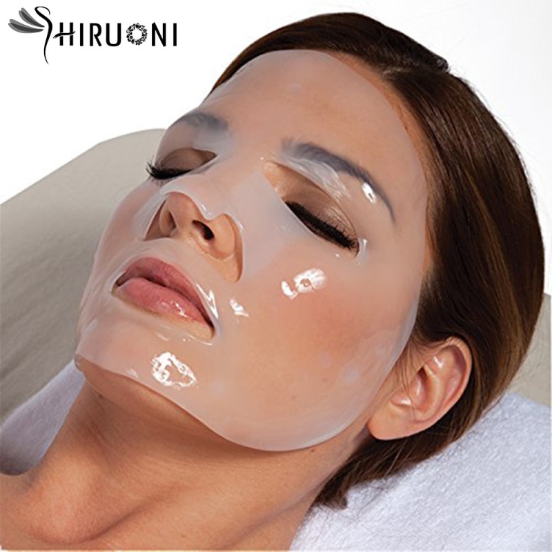 Crystal Collagen Face Mask, Deep Moisturizing Instant Hydrating and Skin Brightening Stem Cell Extracts Peptide Essence