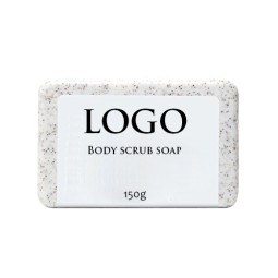 Private Label Natural Formula Exfoliating Body Scrub Soap for Men
