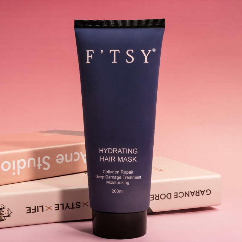 100% Natural Private Label Custom Moisturizing Deep Damage Treatment Collagen Repair Luxury Hair Mask