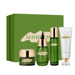 Gentle Cleansing Antioxidant Protection Barrier Booster Cleanser Toner Cream Serum Set Centella Skin Care Set for Face