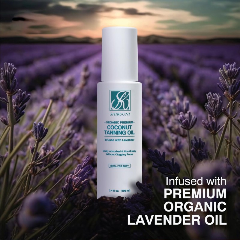 Wholesale 100 ML Sun Tan Oil Spray Bronzing Easy to Absorb Lavender Body Tanning Oil Private Label