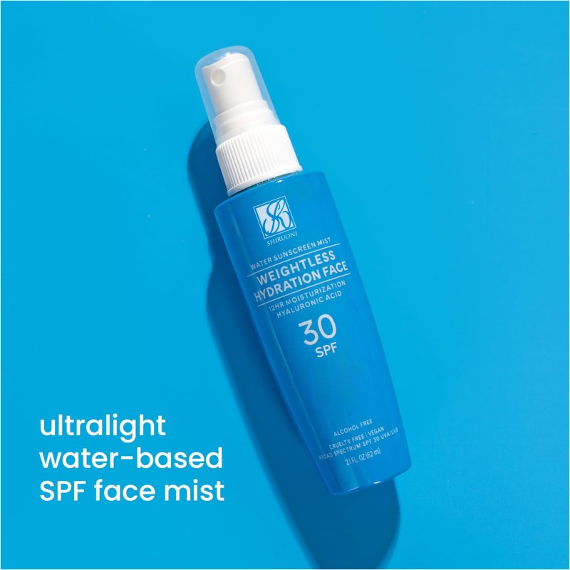 Custom Sunscreen Broad Spectrum Uva Uvb Protection Fast-Absorbing Hyaluronic Acid Sunscreen Mist Spray for Face