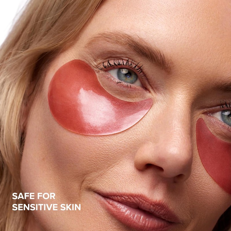 Custom 30 Pairs Eye Patches for Dark Circles Brightening Hyaluronic Acid Under Eye Mask Patch Caffeine