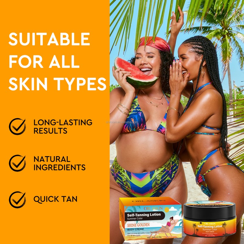 OEM LOGO Premium Natural Fast Bronzer  Tan Accelerator Cream Outdoor Sun Indoor Sunless Tanning Bed Lotion