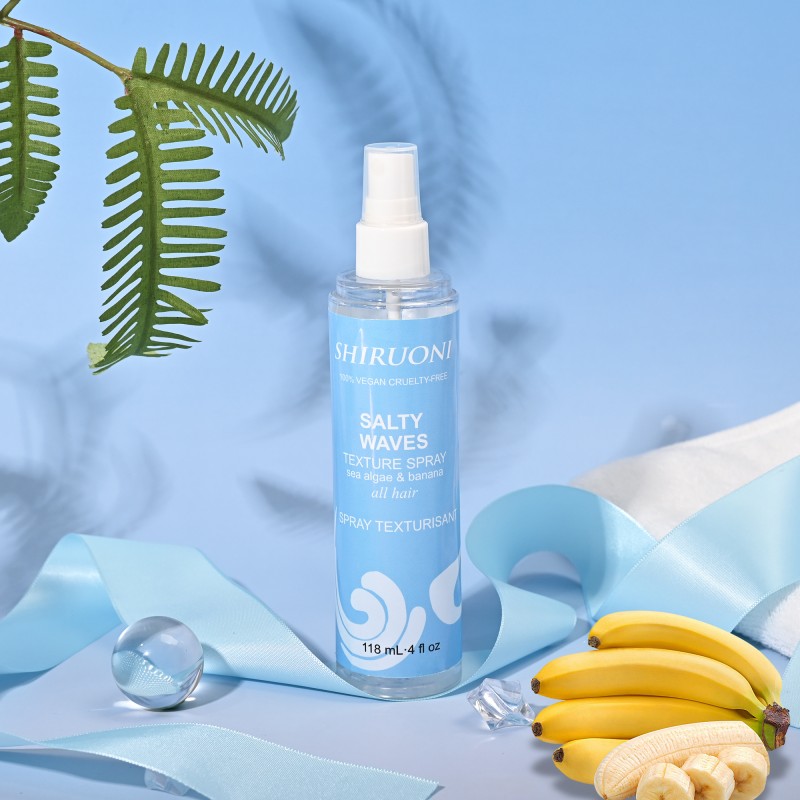 Custom Hair Oil Refreshing Instant Waves Frizz Control Banana Hair Mist Private Label