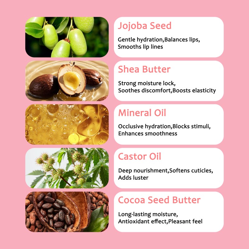 Custom Lip Masks Soothing Hydrating Shea Butter Fine Line Reduction Moisturizing Lip Mask Private Label