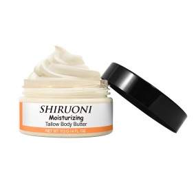 Free Samples Body Butter Custom Whitening Smoothing Long Lasting Moisturizing Tallow Body Butter Wholesale Private Label