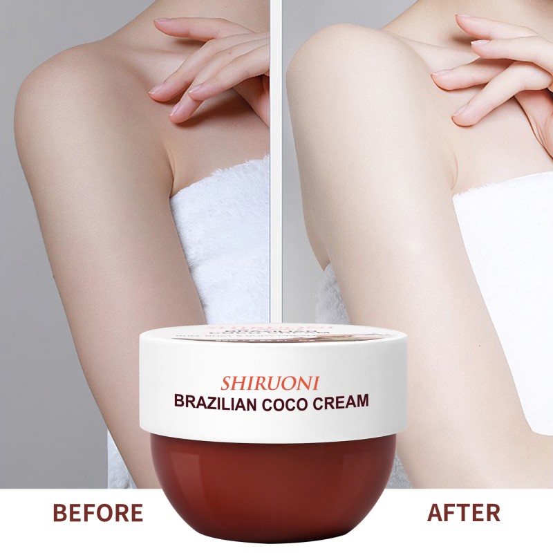 Private Label Wholesale Body Lotion Moisturizer Soothing Deep Nourishing Coconut Oil Whitening Body Cream