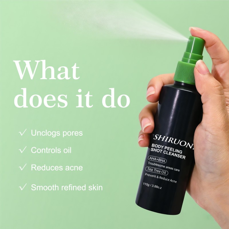 Wholesale Body Mist Calming Moisturizing Reduces Acne Controls Oil Tea Tree Oil Wholesale Body Spray for Men