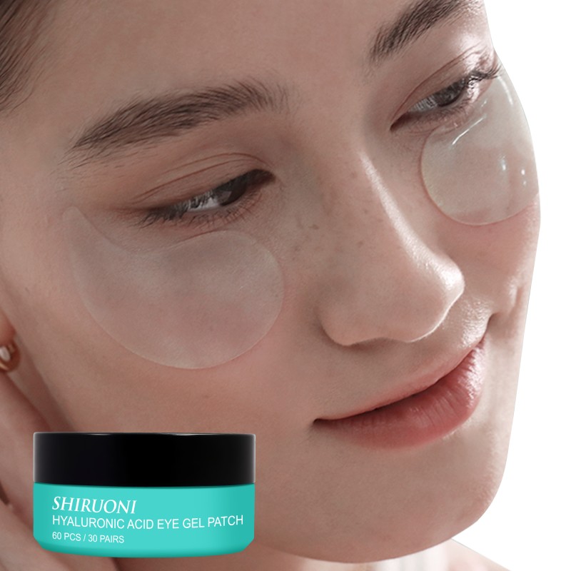 Custom Under Eye Patches Gel With Logo for Puffy Eyes Cooling Hydrating Anti Wrinkle Hydrogel Under Eye Mask