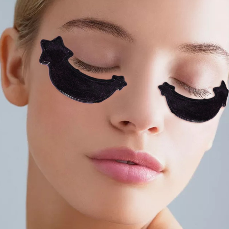 Custom Eye Patches Hydrogel Heart Shape Hyaluronic Acid Hydrating Collagen Remove Dark Circle Under Eye Mask