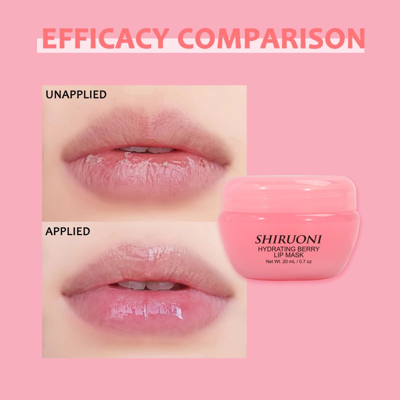 Custom Lip Masks Soothing Hydrating Shea Butter Fine Line Reduction Moisturizing Lip Mask Private Label