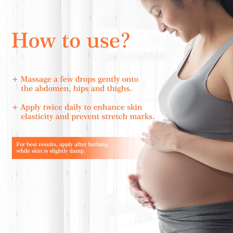 Free Sample Pregnancy Care Moisturizing Nourishing Repair Body Scars Anti Stretch Mark Removal Oil