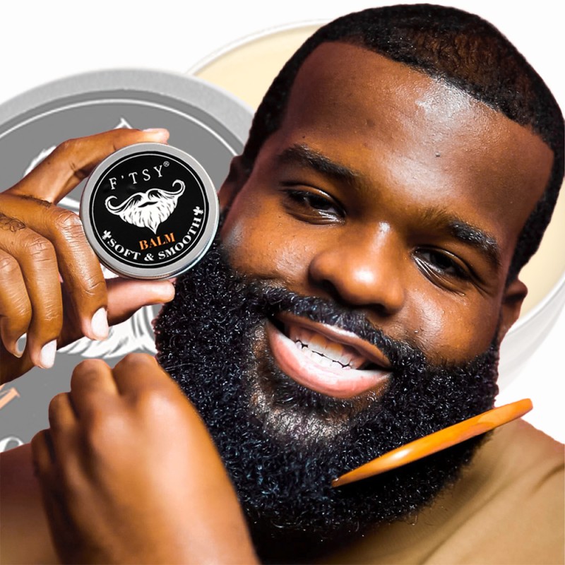 Beard Care Kit Oem Wholesale Beard Grooming Kit Beard Growth Kit for Black Men