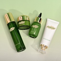 Free Sample Centella Serum Cream Toner Cleanser Calming Soothing Hydrating Centella Skin Care Set