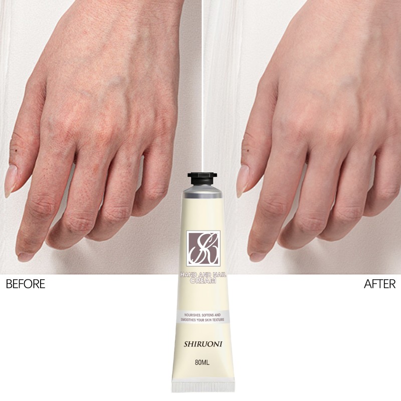 Private Label Moisturizing Hydrating Dry Skin Goat Milk Vitamin E Nail Hand Cream Travel Size Hand Lotion