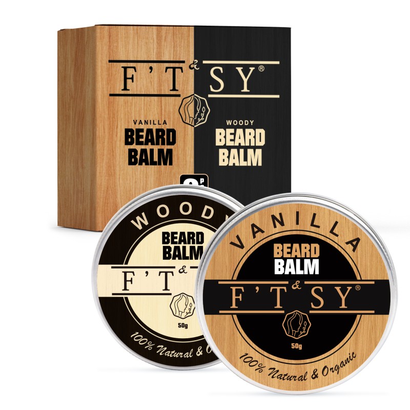 50G Long-Lasting Hold Prevents Frizz 100% Natural Private Label Herbal Organic Men Custom Beard Balm